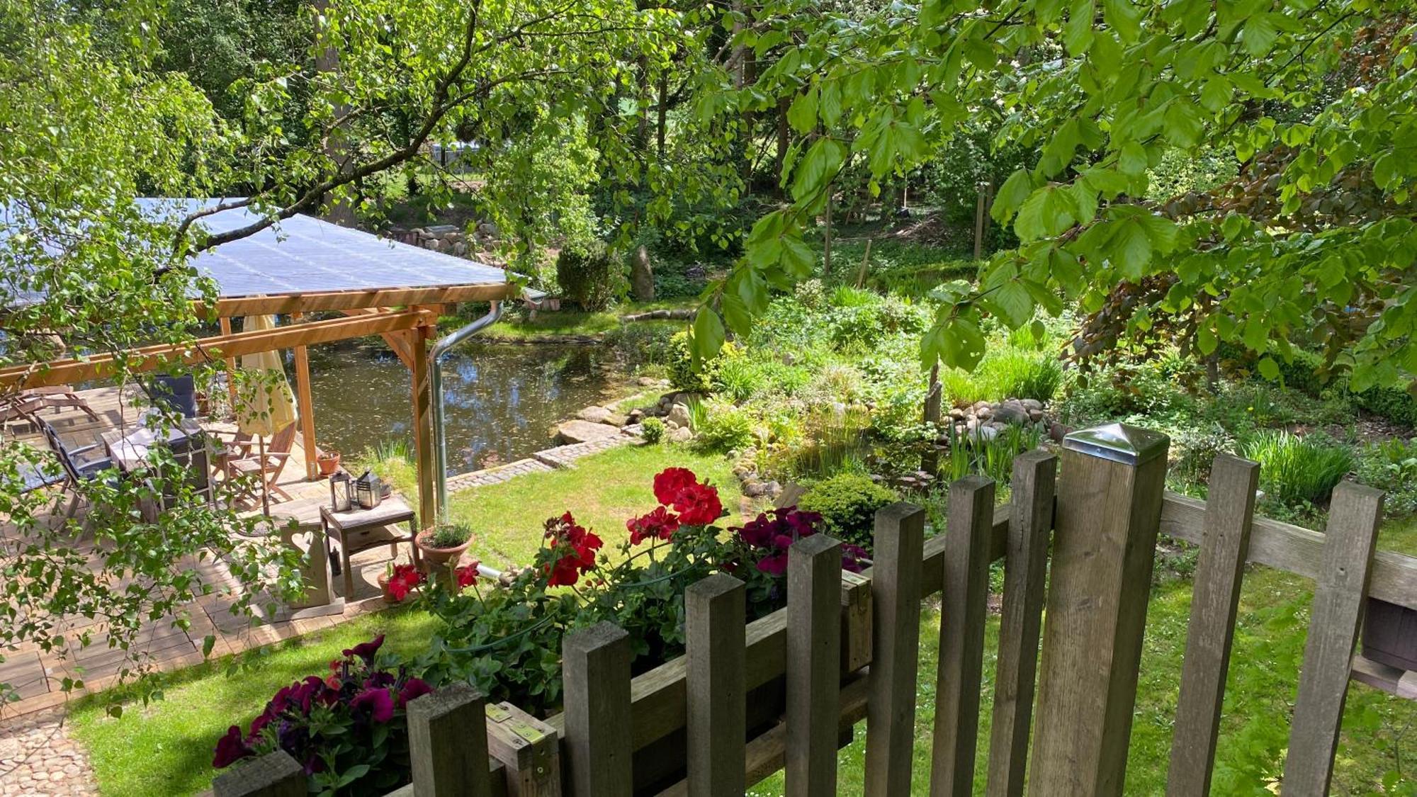 Hof Rahlf Im Naturpark Aukrug Hennstedt  Kültér fotó